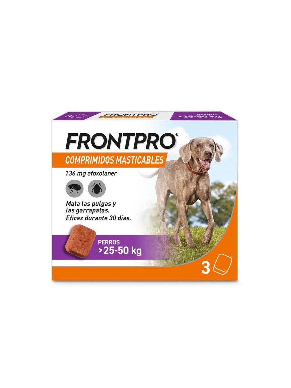 FRONTPRO 136MG 3 COMP MAST 25-50KG