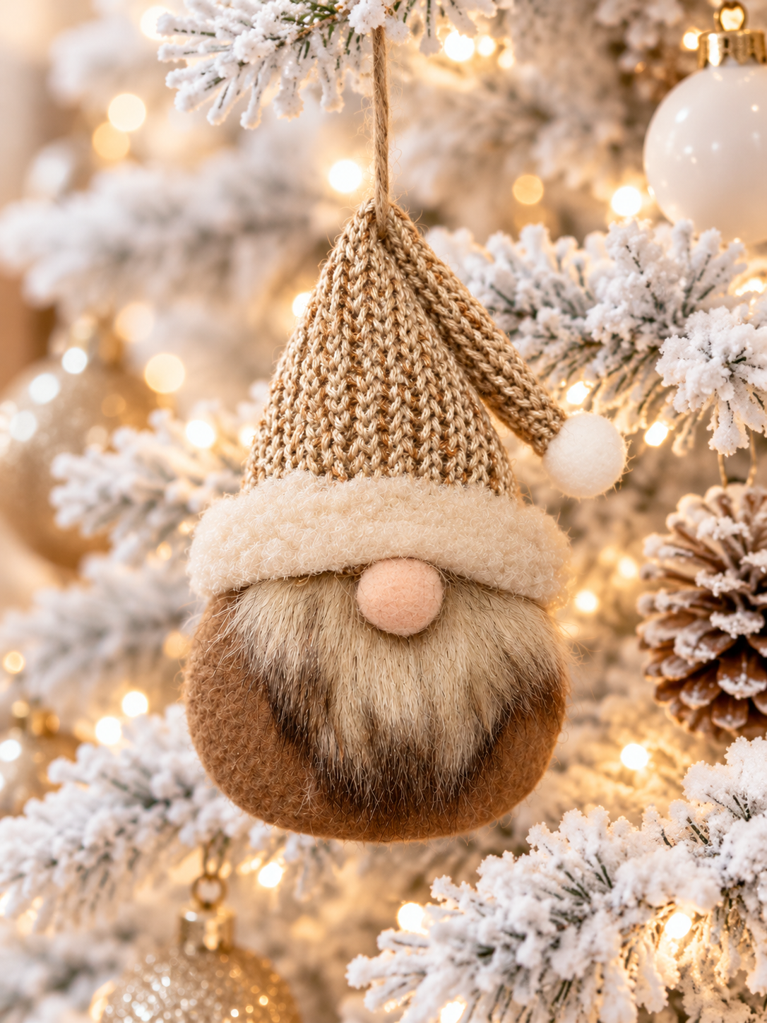 GNOMO COLGANTE DECORATIVO NAVIDEÑO