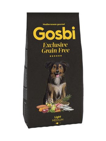 GOSBI EXCLUSIVE DIET(light) MEDIUM 3 KG