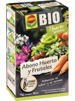GUANO ABONO HUERTO-FRUTALES URBANO 1KG