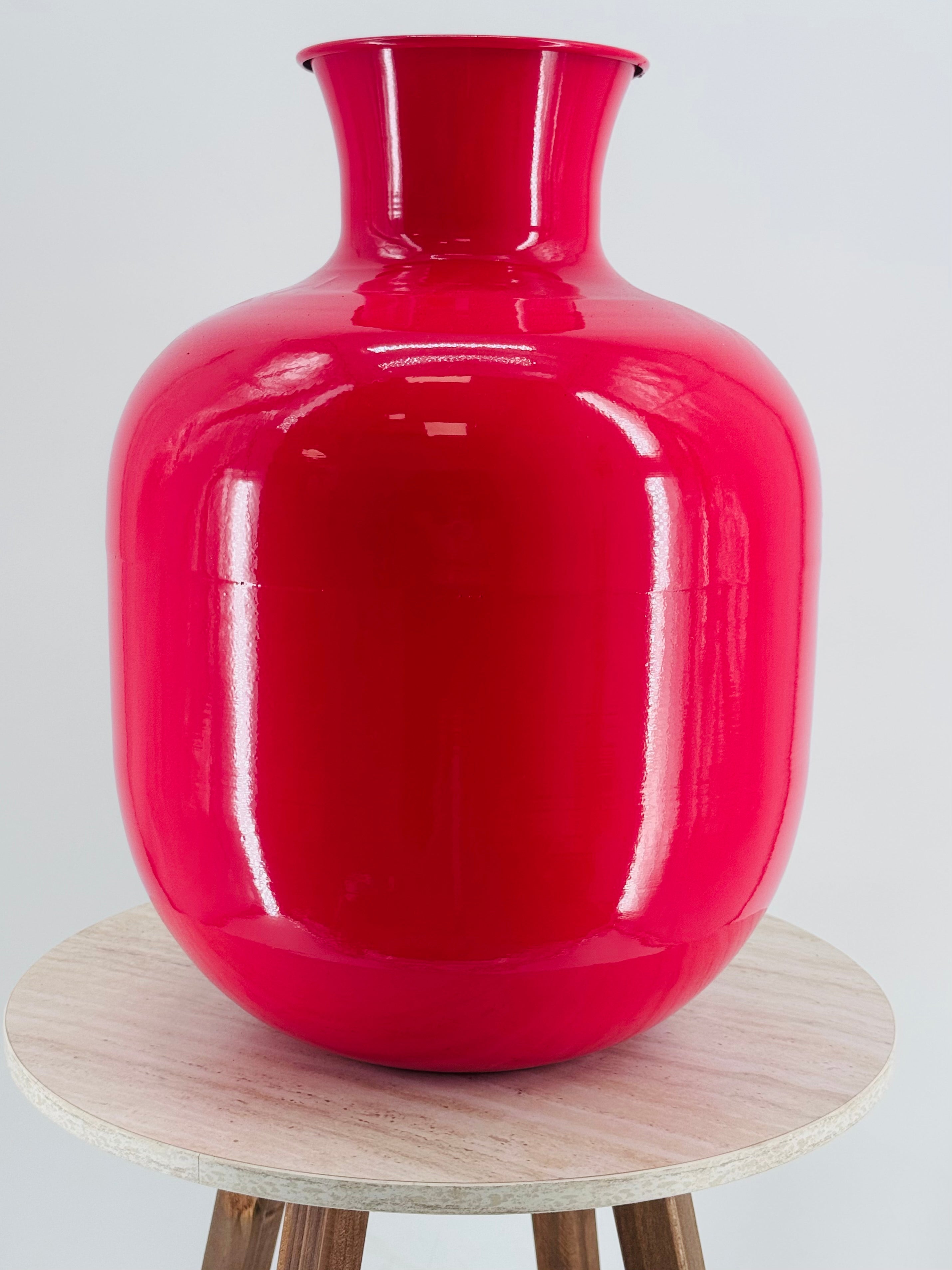 JARRÓN 41 CM ROSA BRILLANTE