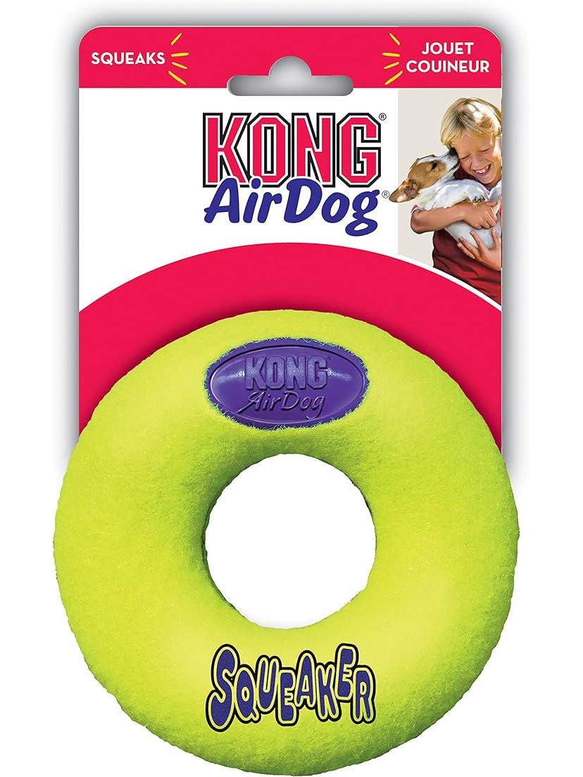 KONG AIRDOG SQUEAKER DONUT M