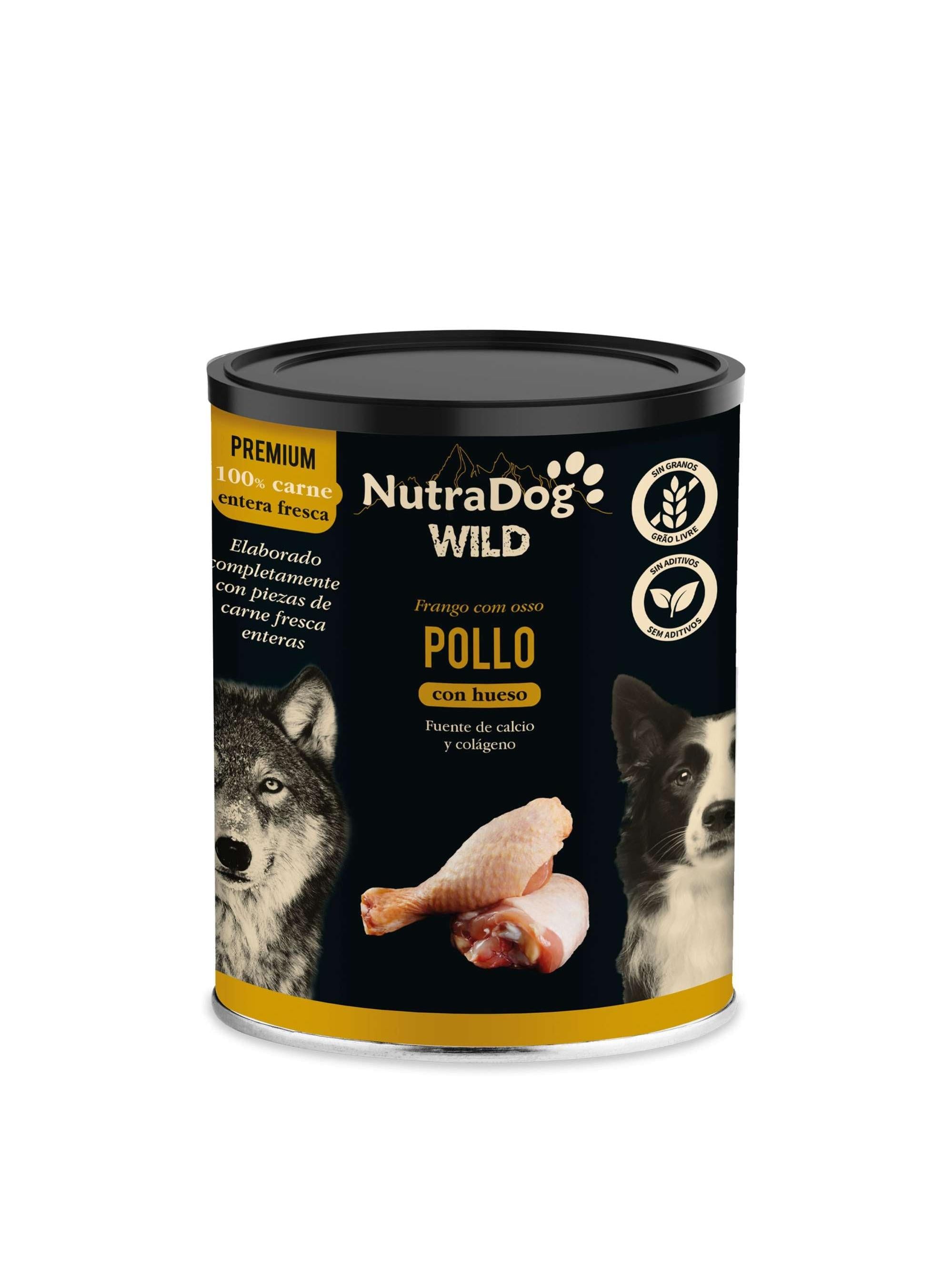 L. POLLO CON HUESO PREM.400G