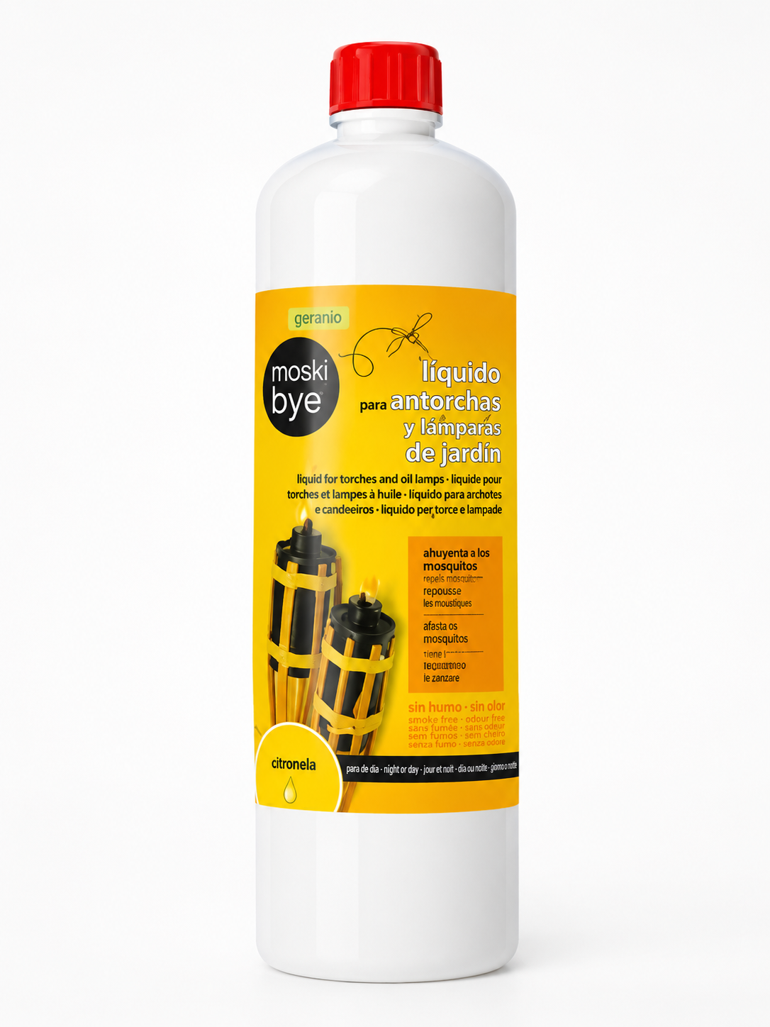 LIQUIDO ANTORCHAS CITRONELA MOSKIBYE 1000ML