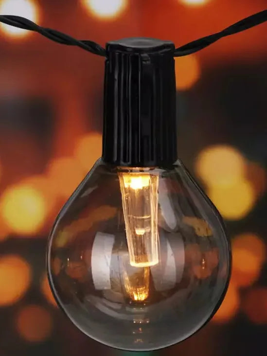 LUCES DE FIESTA SOLAR 20LED GRIS