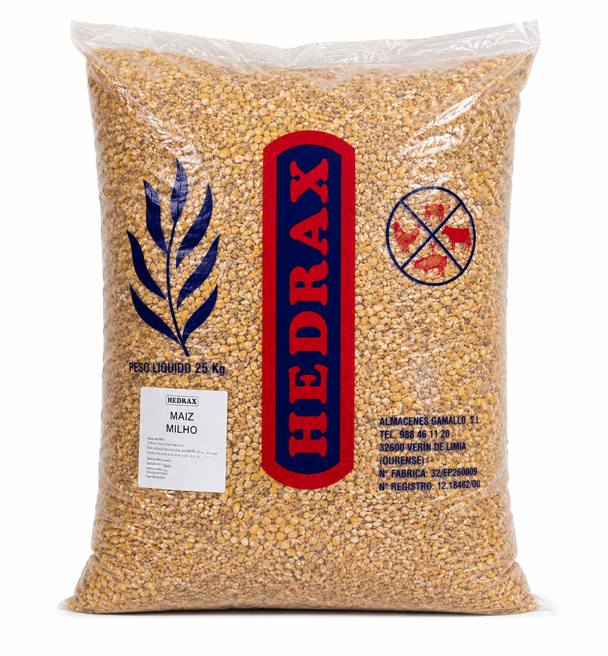 MAIZ GRANO 25KG