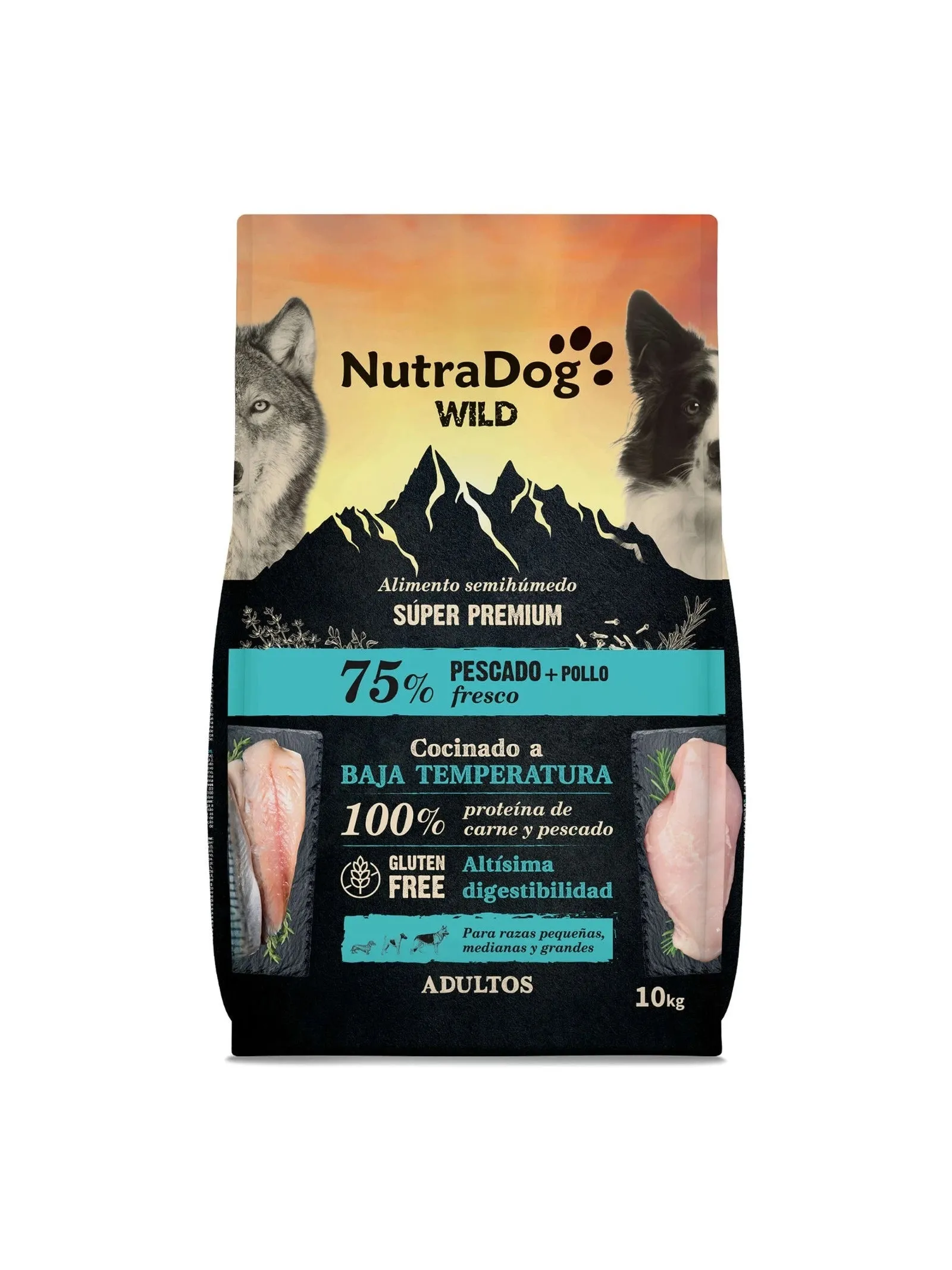 NUTRADOG WILD 2KG PESCADO+POLLO