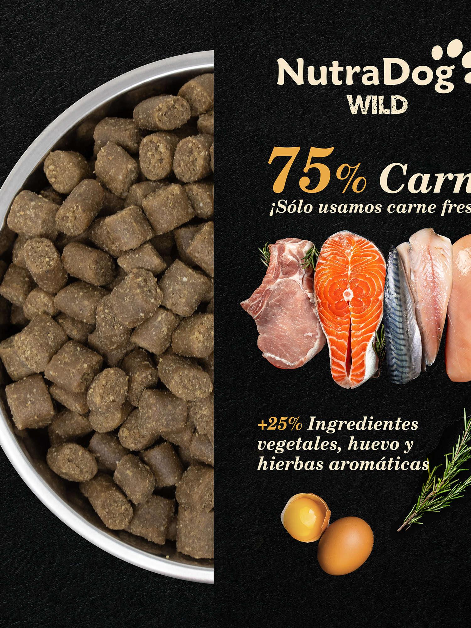 NUTRADOG WILD PATO+PESCADO