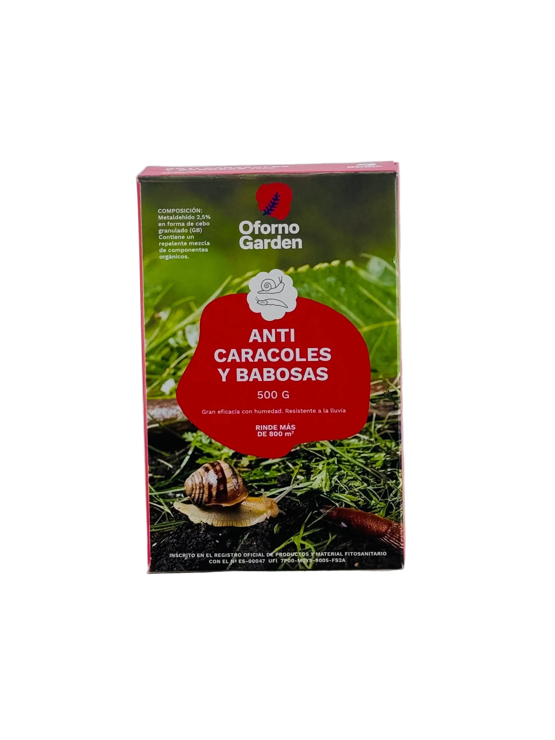 ANTICARACOLES Y BABOSAS (MET) 500GR OFORNO