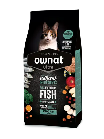 OWNAT ULTRA CAT AGEING FISH 1,5KG