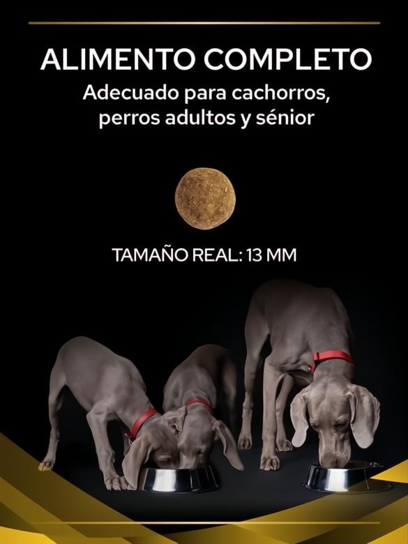 Alimento completo para perros Purina VD JM Joint Mobility, con croqueta de 13mm, adecuado para todas las edades.