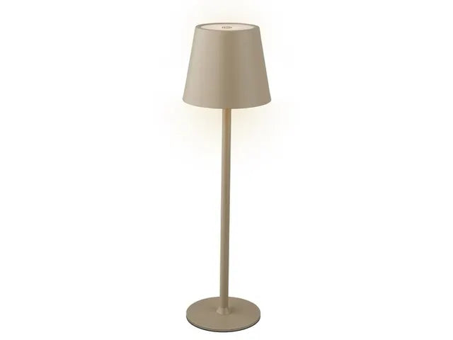 LED RECHARGEABLE TABLE LAMP PLASTIC STEADY BO OUTDOOR 5