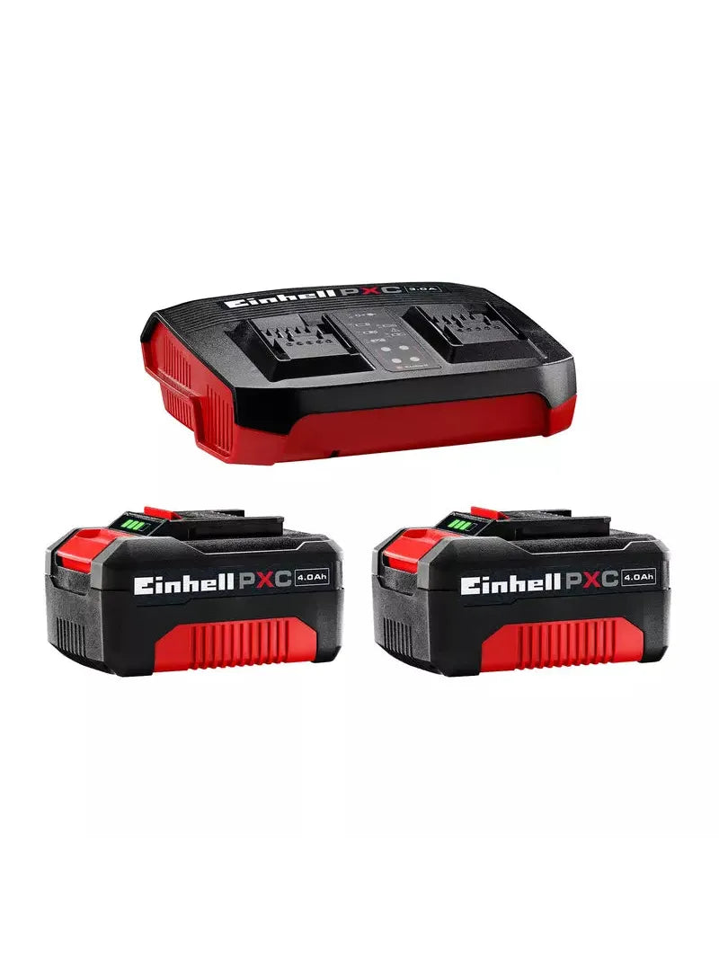 STARTER KIT 2 BATERIAS x 4,0 Ah+CARGADOR DOBLE