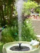 FUENTE SOLAR PÁJARO