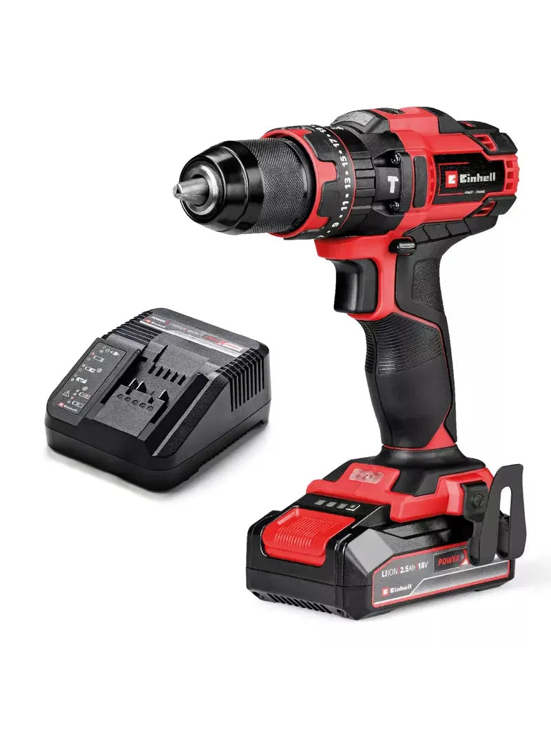 TALADRO SIN CABLE  PERCUTOR  TE-CD 18/44 Li-i (1x2,5Ah)