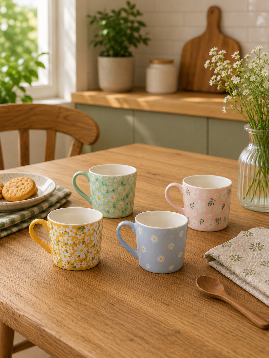 TAZA PORCELANA 200ML 4ASS