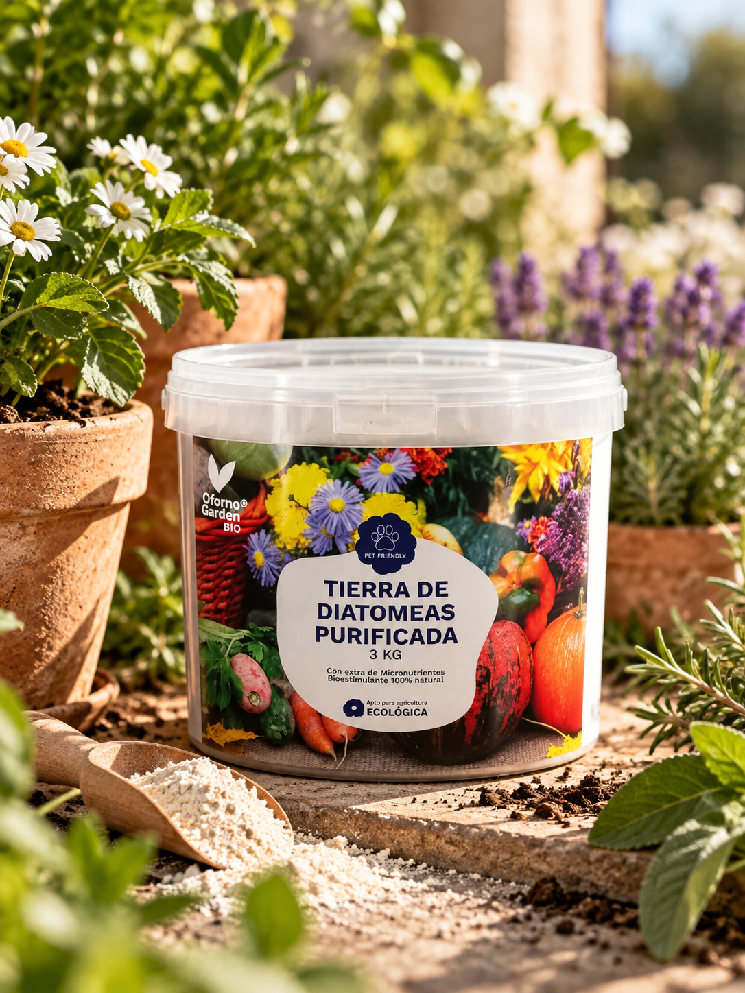 TIERRA DIATOMEAS BIO 3KG OFORNO