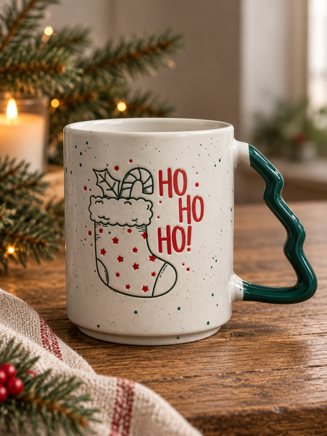TAZA HO HO HO DE 450ML