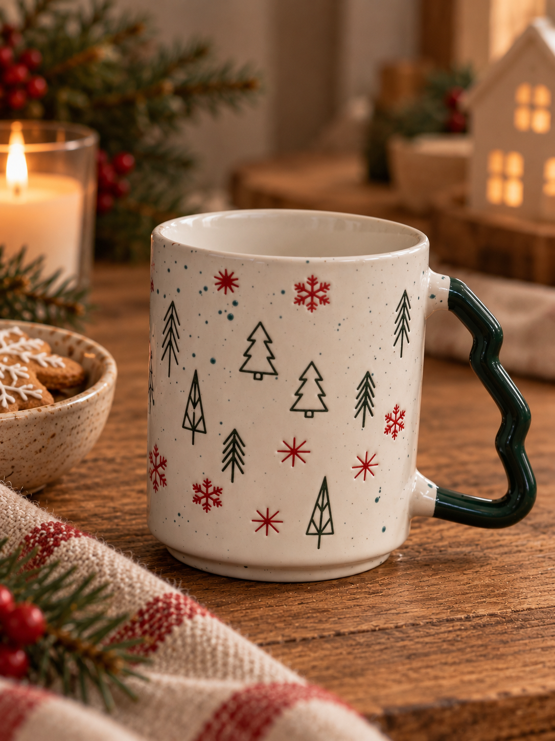 TAZA ABETOS DE 450ML