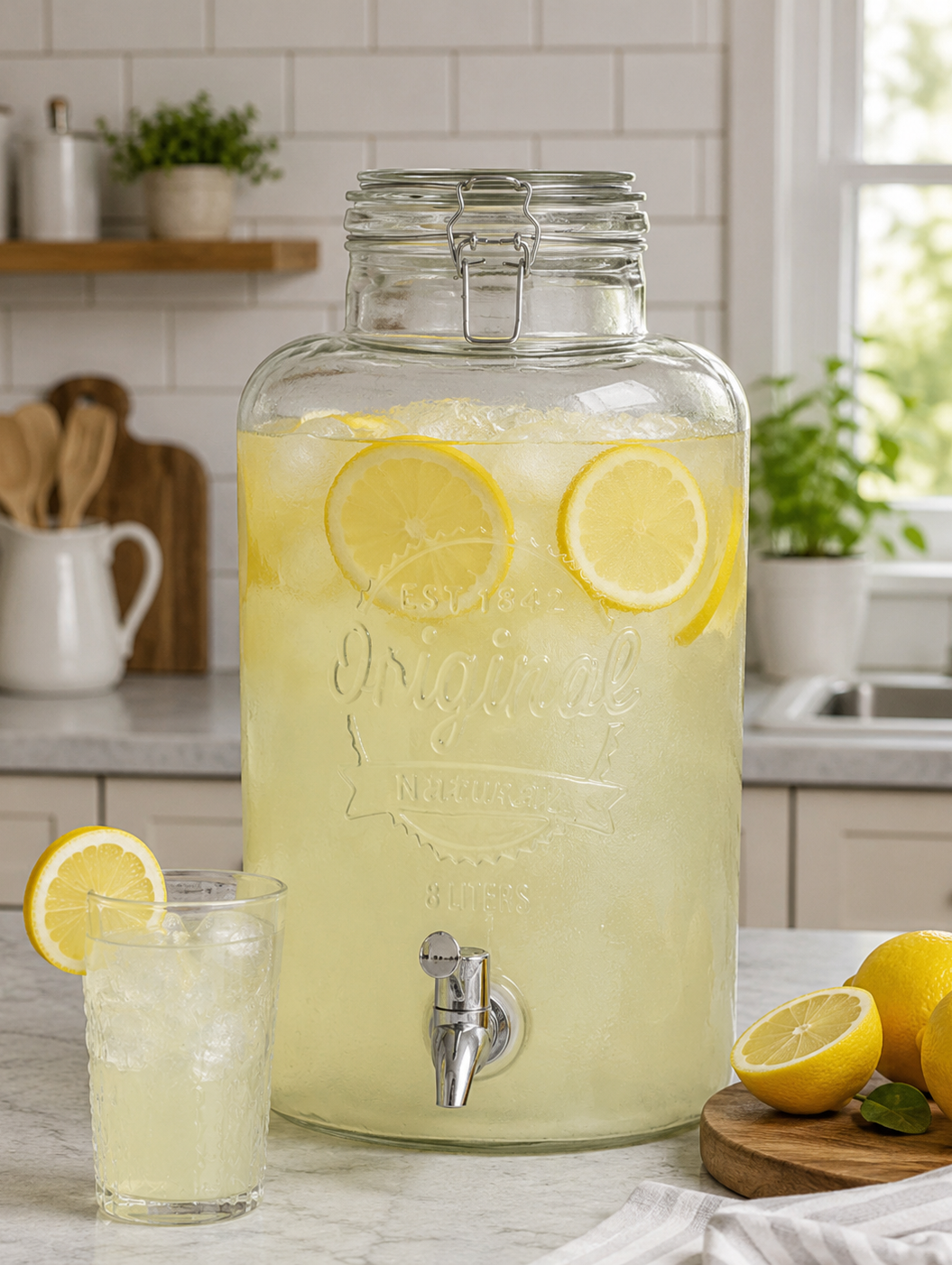 VASO DISPENSADOR DE BEBIDAS 8LTR
