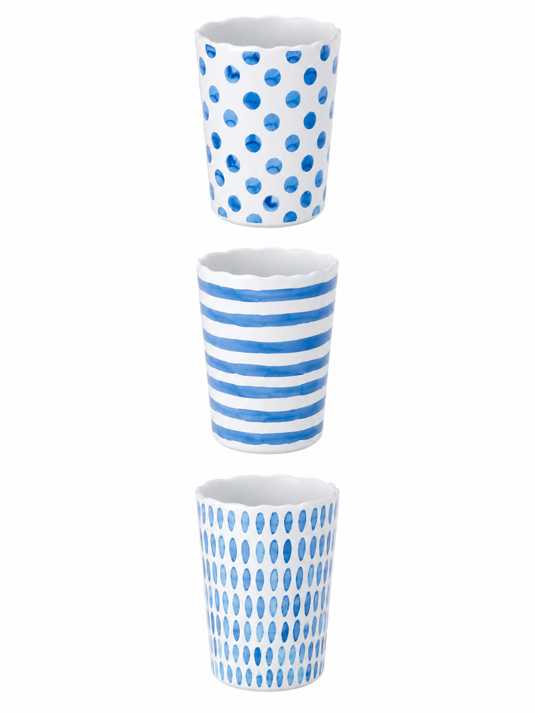 VASO MELAMINA 11X8CM. MARINO