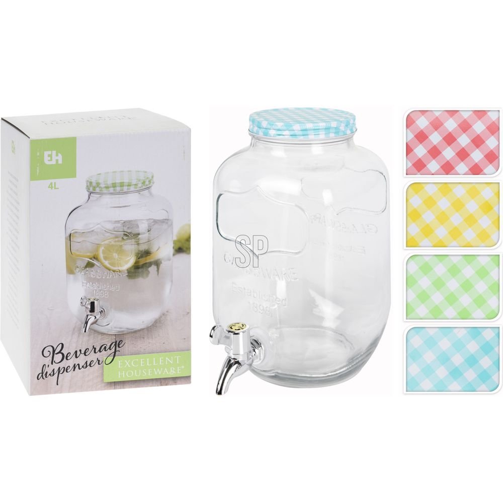 VASO DISPENSADOR DE BEBIDAS 4LTR