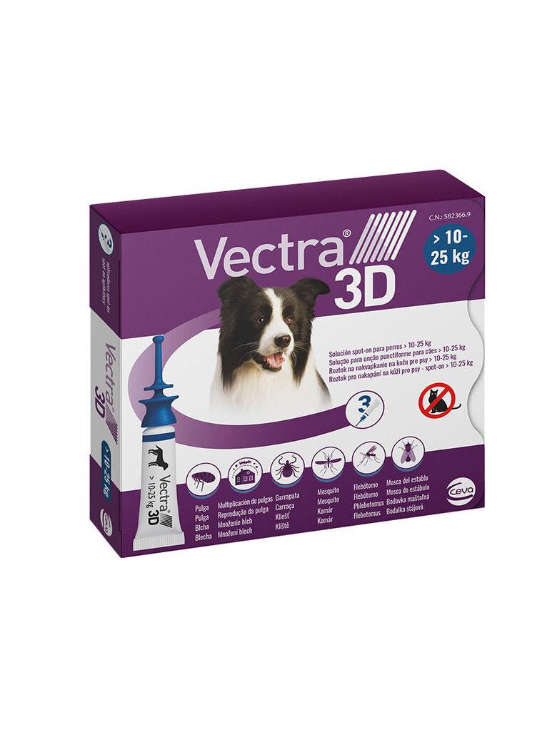 VECTRA 3D M PERRO 10-25KG 3PIP