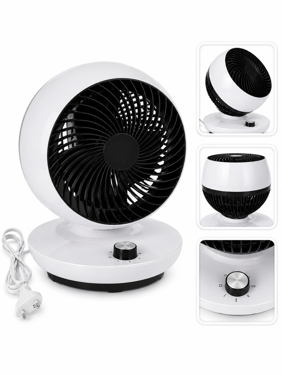 VENTILADOR DE MESA 25CM