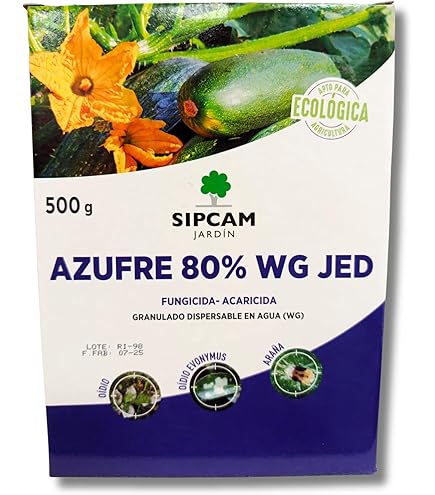 AZUFRE 80% FUNG.-ACARICIDA 500GR