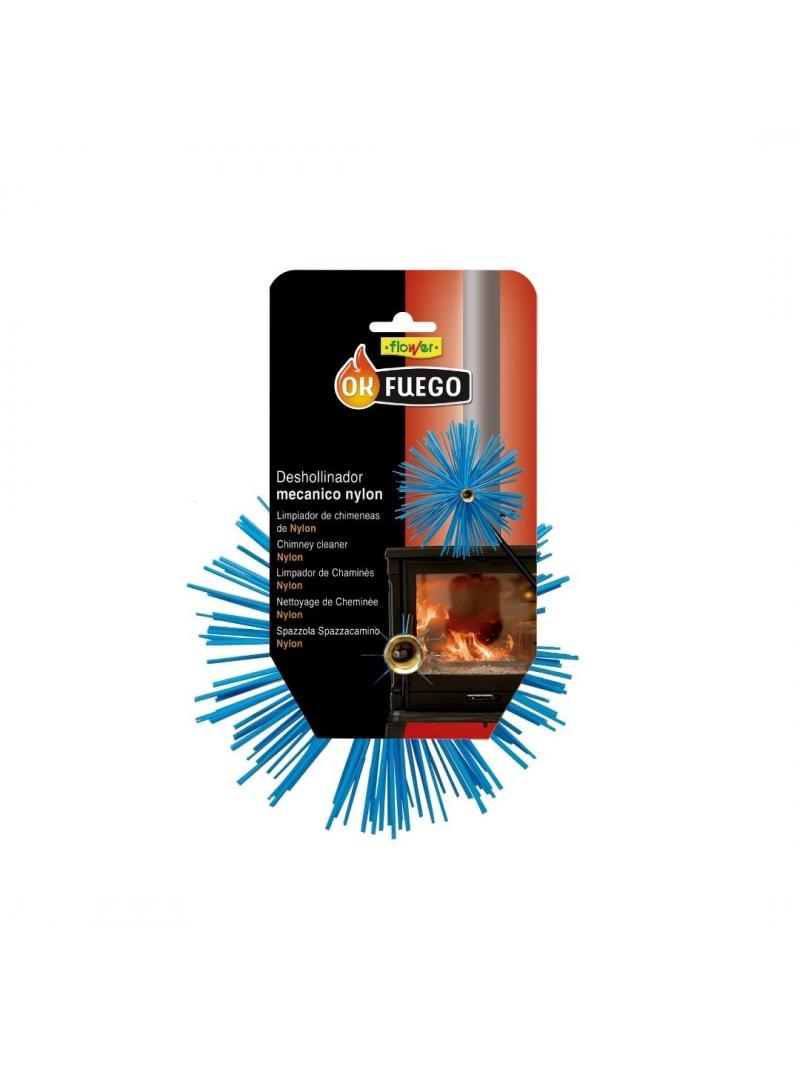 OK FUEGO ERIZO DESHOLLINADOR D250 NYLON