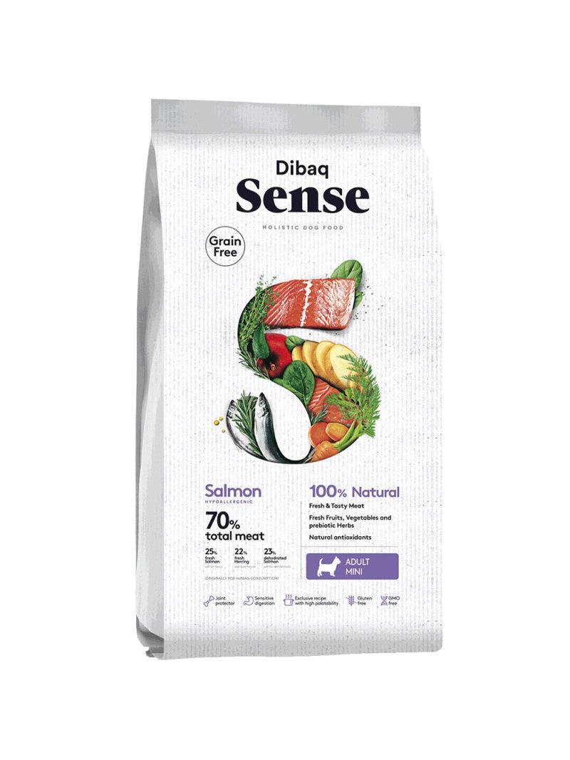 DIBAQ SENSE GRAIN FREE DOG SALMON MINI 6KG