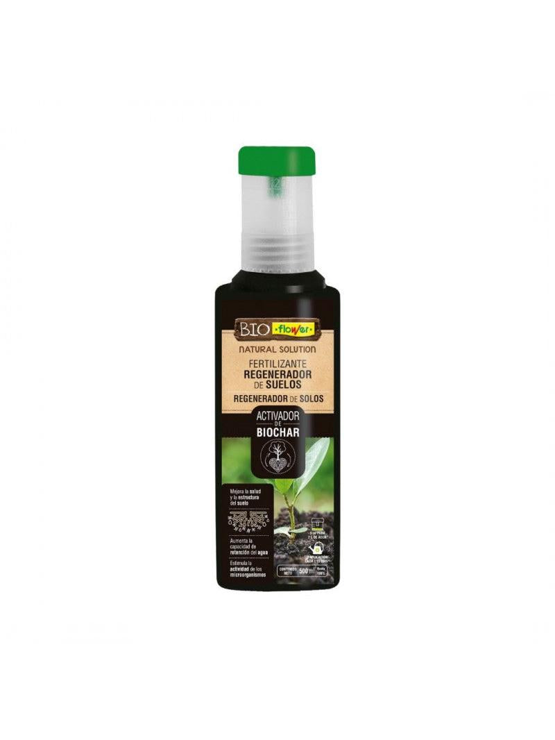 BIO FERTILIZANTE CON ACTIVADOR  BIOCHAR 500ML