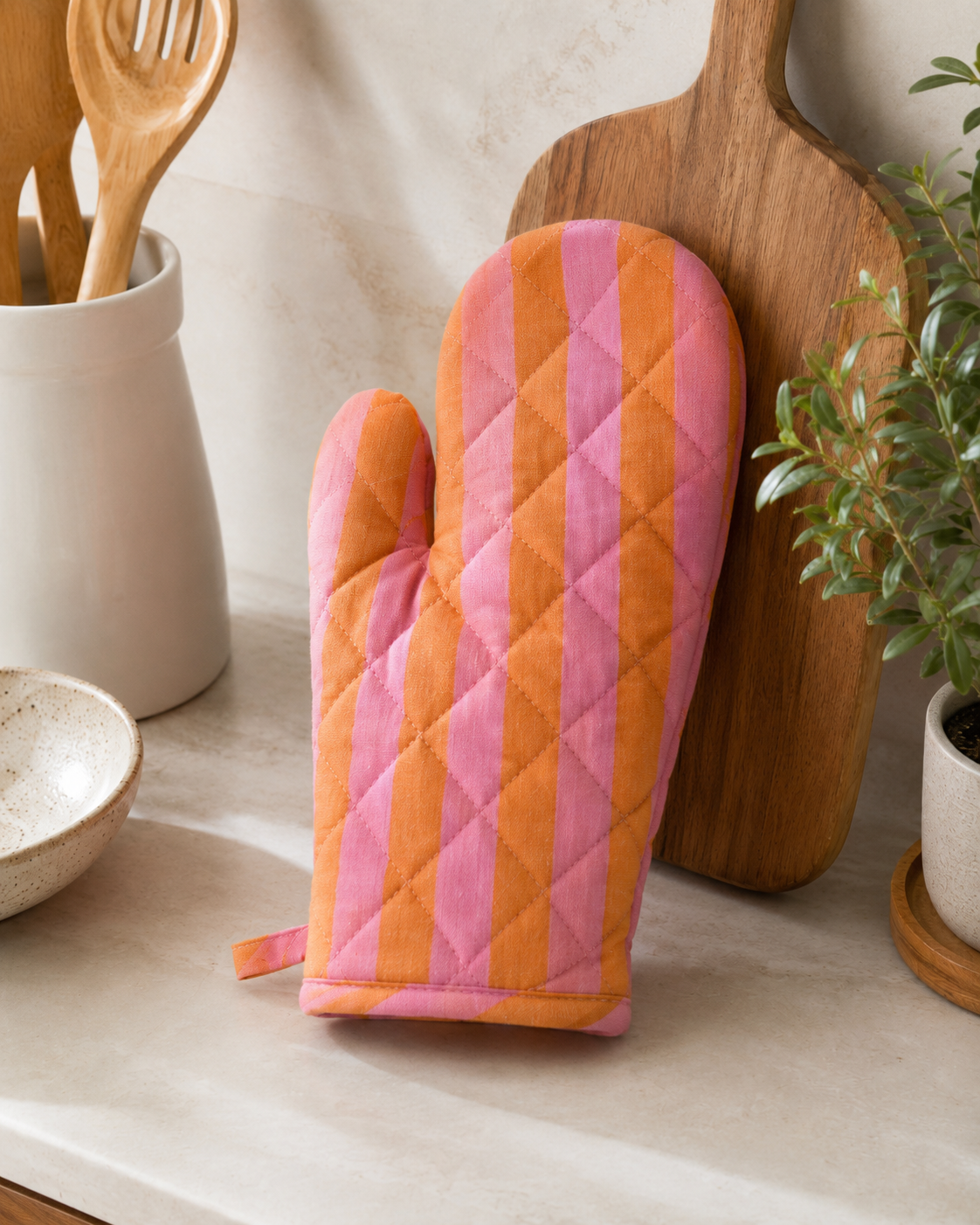 GUANTE DE HORNO 32X16CM, 3 VARIADOS