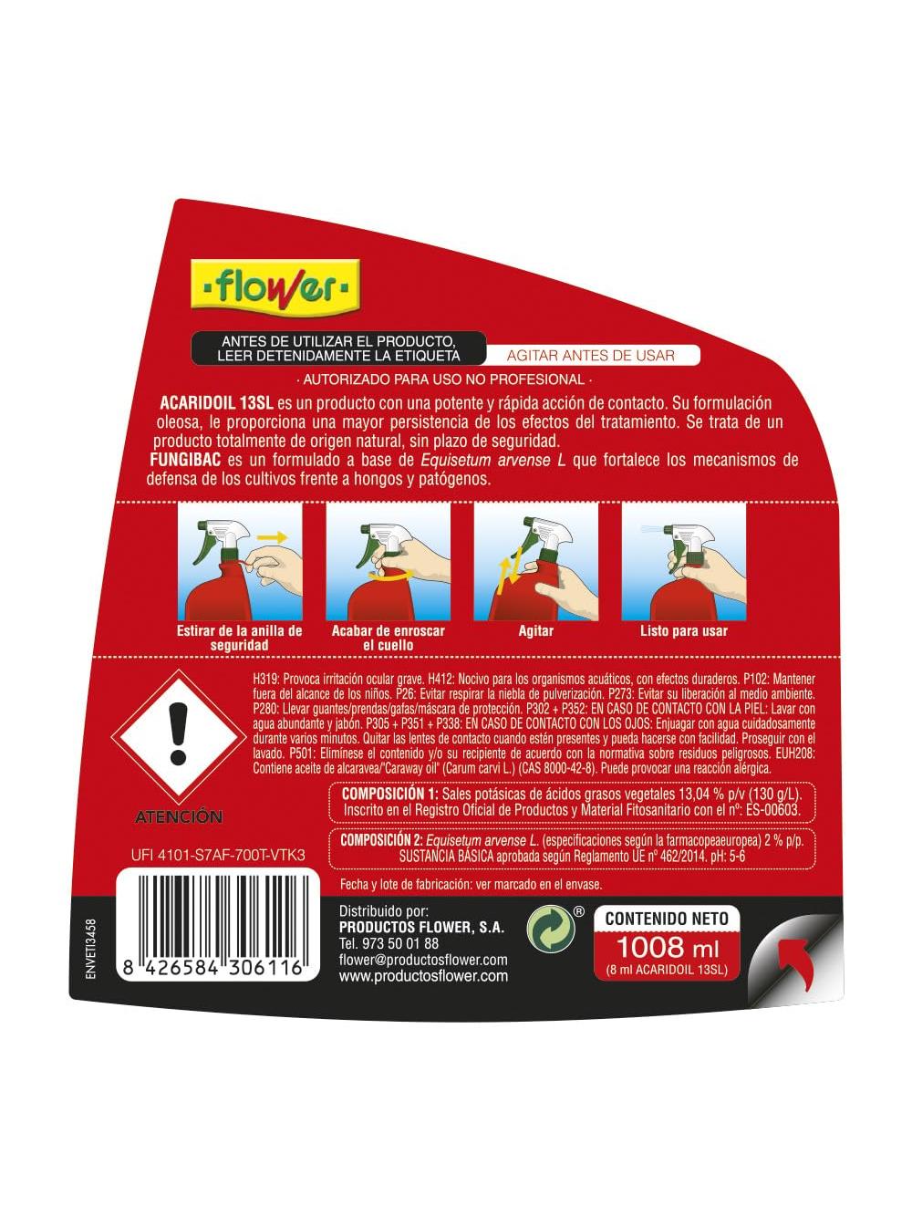 INSECTICIDA ACARICIDA AFIDOR LU 1000ML