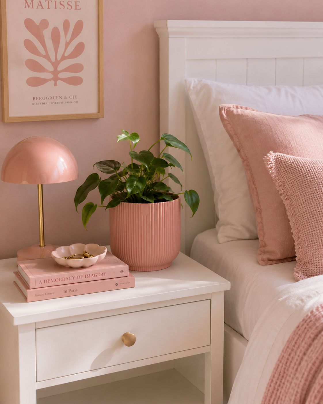 VIBES FOLD ROUND 14CM DELICATE PINK
