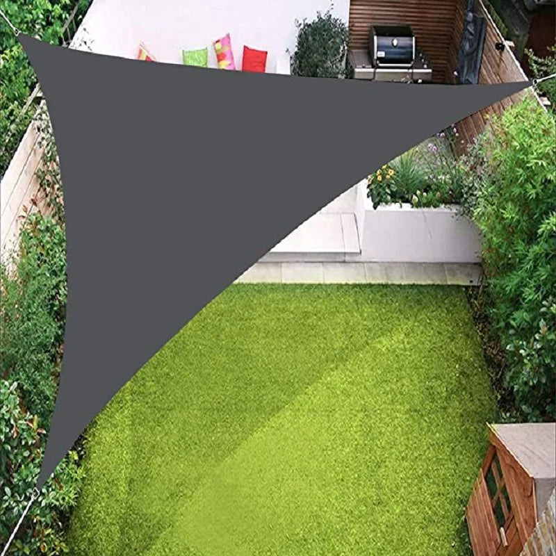 VELA DE SOMBRA TRIANGULAR 3X3X3M GRIS