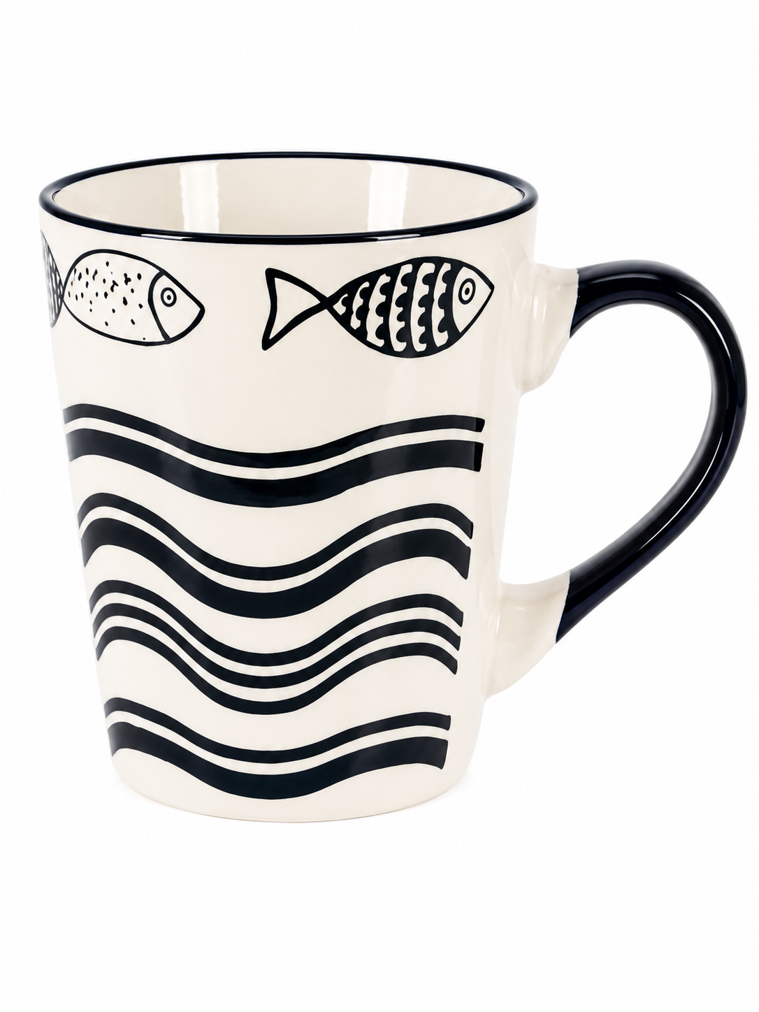 TAZA DE GRES 340ML 6ASS