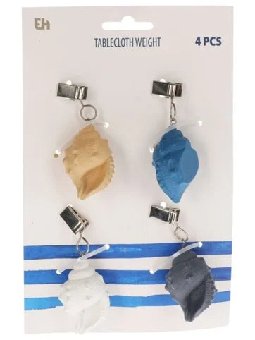 CONJUNTO DE PESOS DE MANTELES 4 PIEZAS