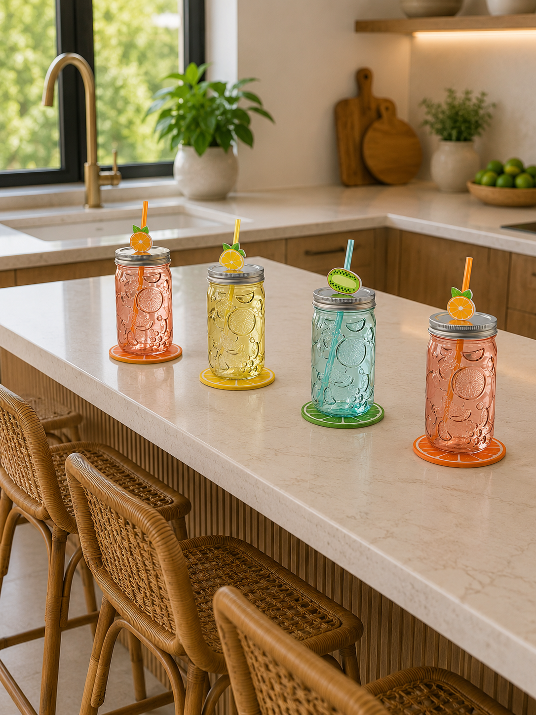 POSAVASOS SET 4