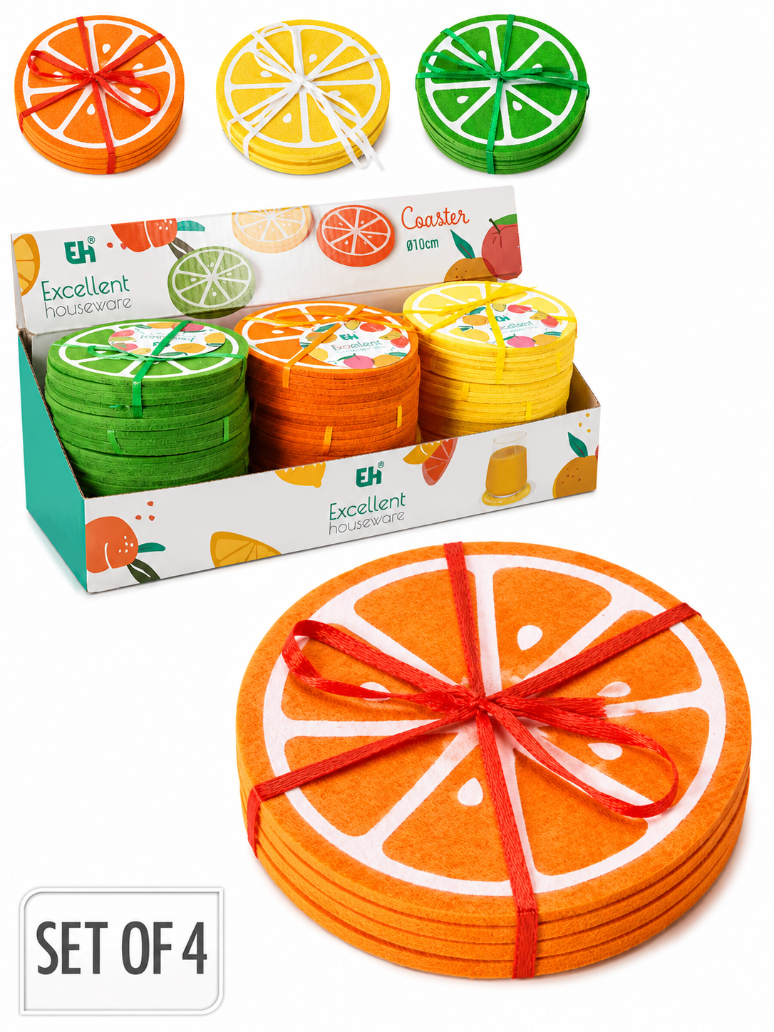 POSAVASOS SET 4