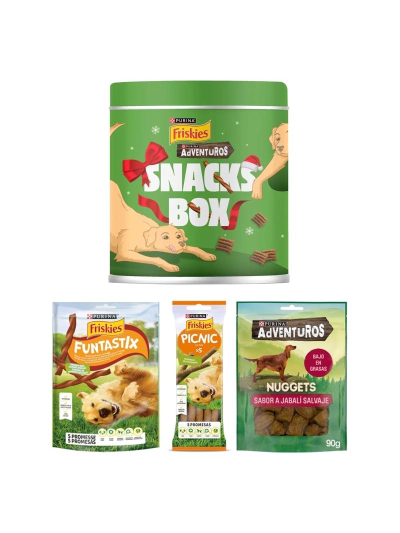 SNACKS BOX PURINA PERROS