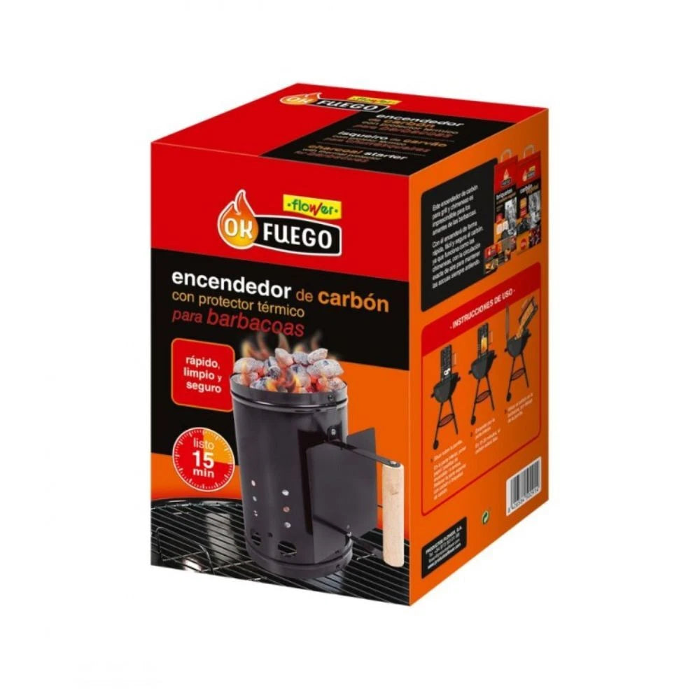 OKFUEGO ENCENDEDOR DE CARBON PARA BBQ