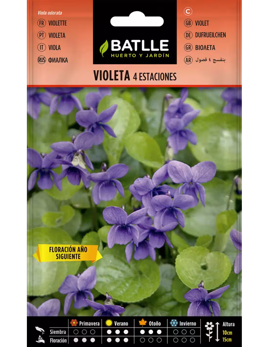 VIOLETA 4 ESTACIONES SEMILLAS