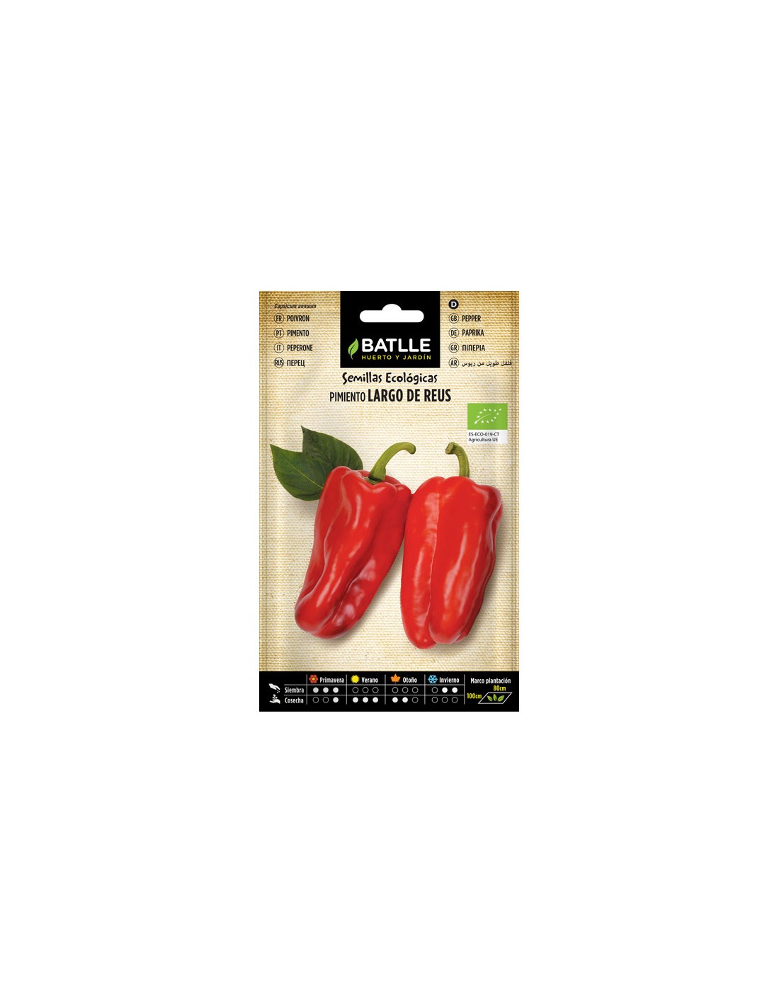 PIMIENTO LARGO DE REUS ECO