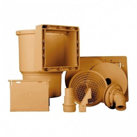 SKIMMER + VALVULA DE RETORNO COLOR  MARRON