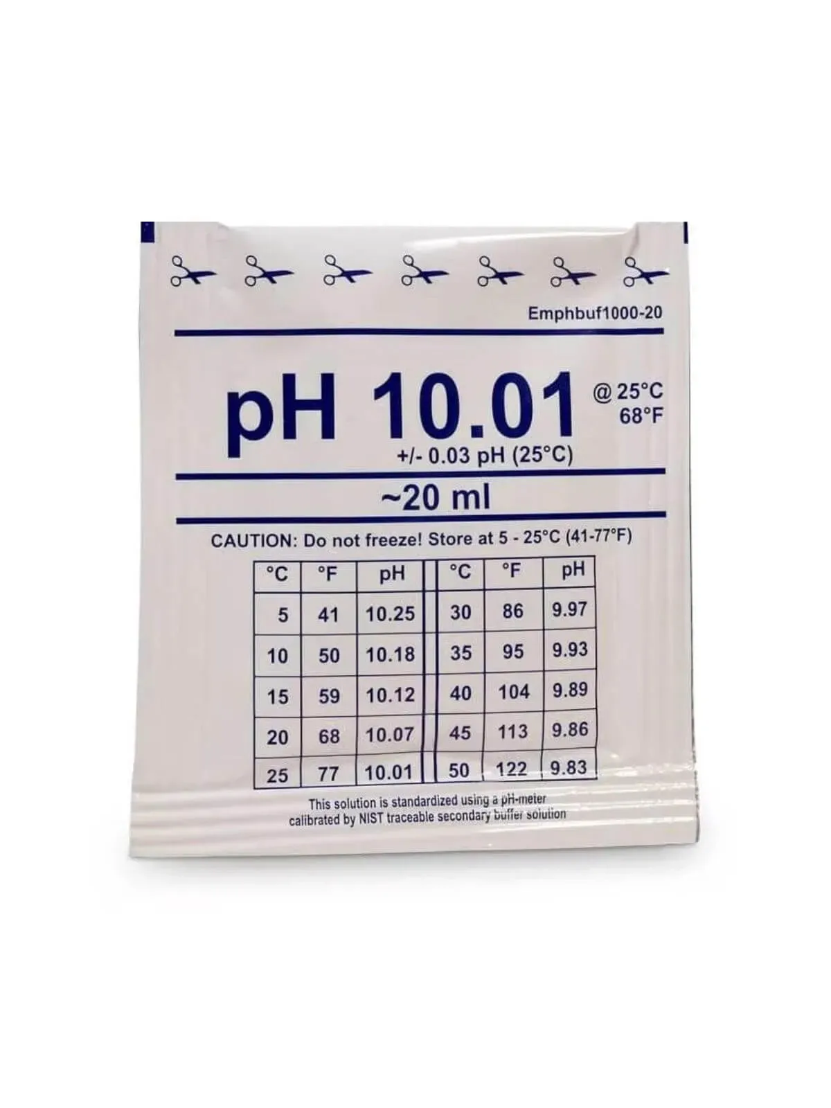 SOLUCION TAMPON PH10 (5x20ML)