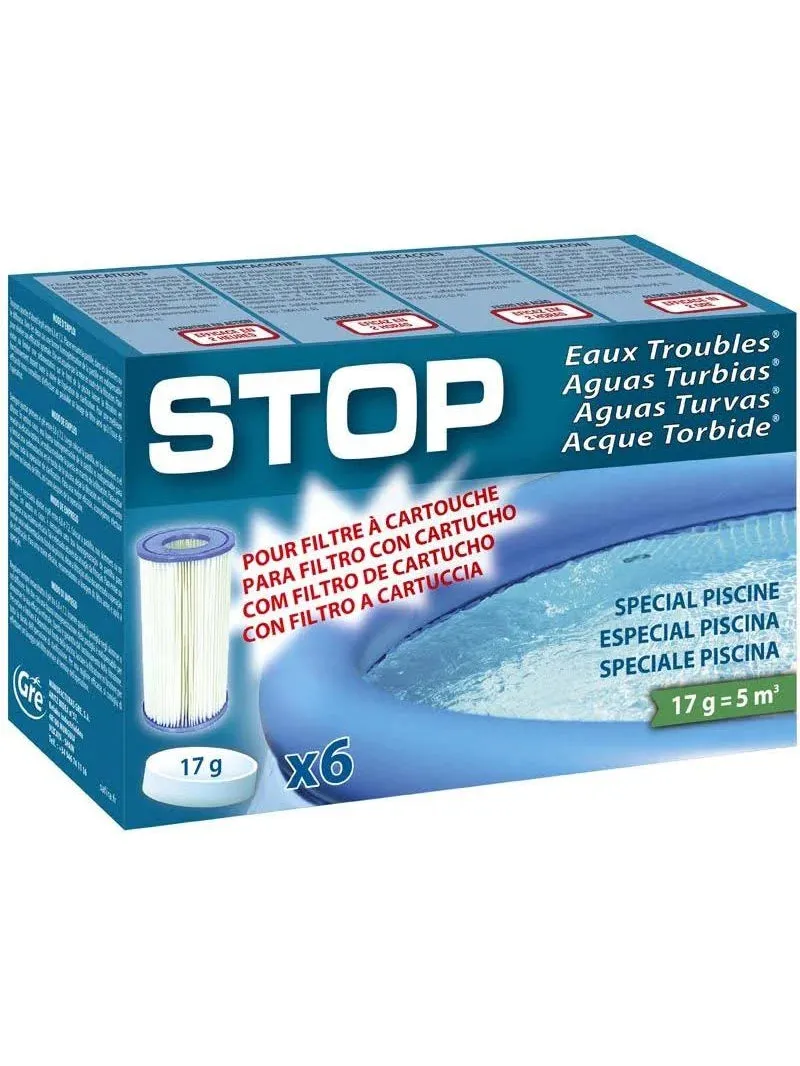 STOP AGUAS TURBIAS CARTUCHOS PAST 17.5GR